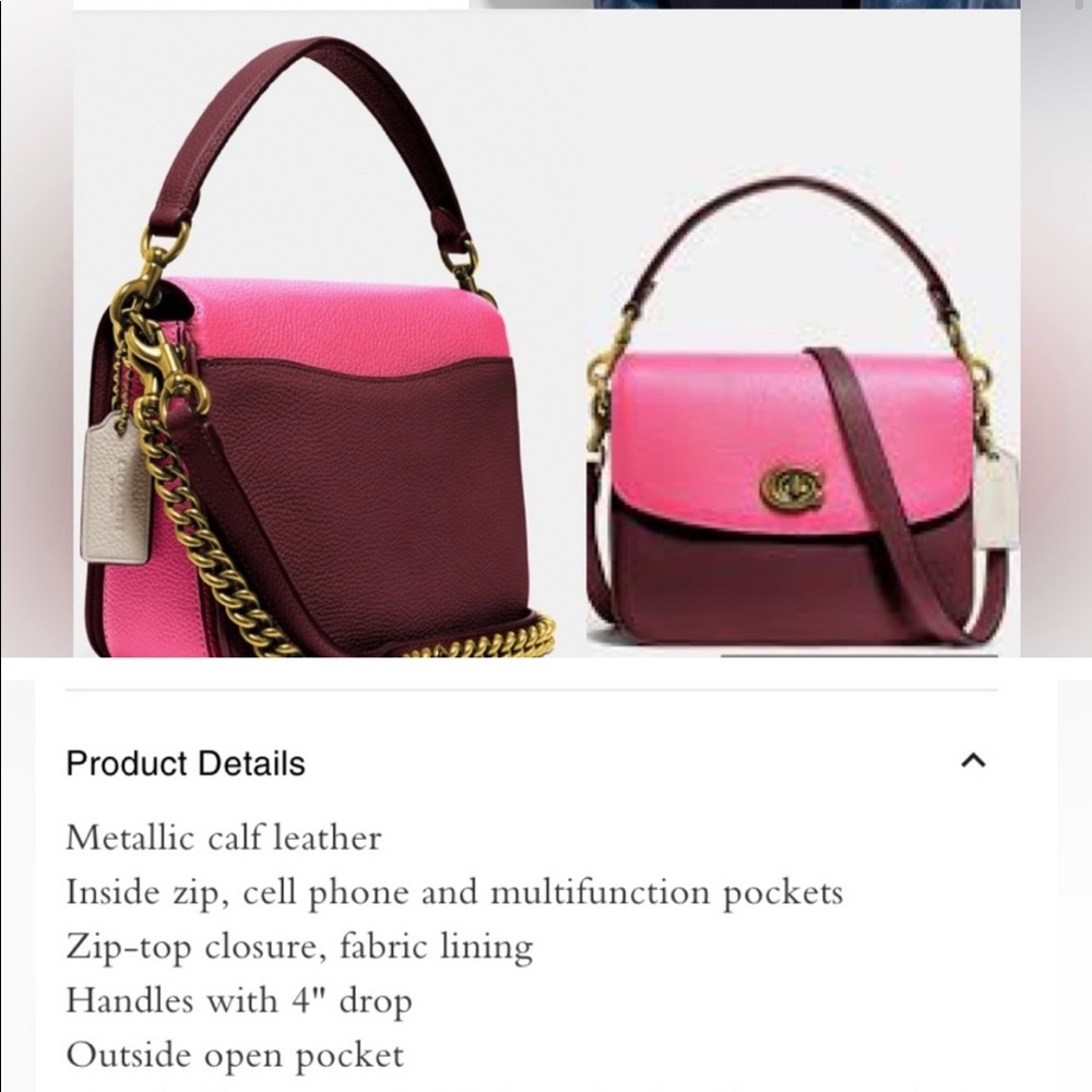 Coach Cassie 19 NWT
